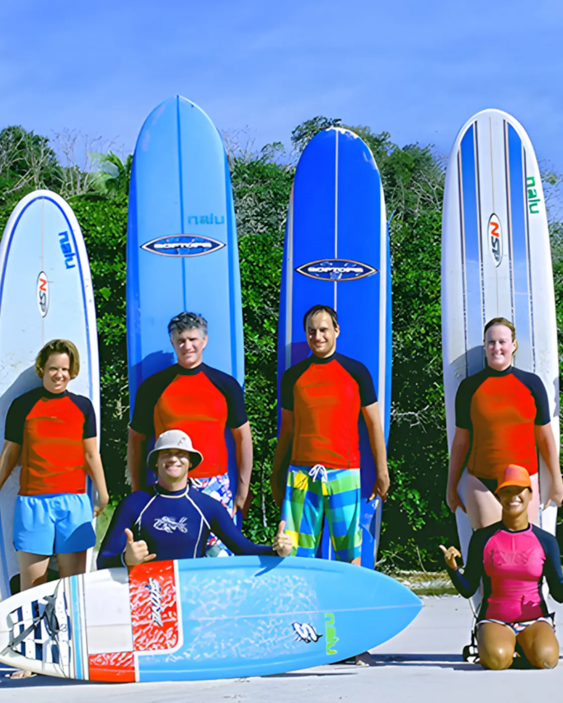 Surfing in Santa Teresa, Costa Rica